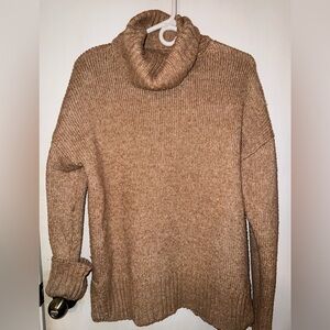 Banana Republic Warm Brown Turtleneck Sweater